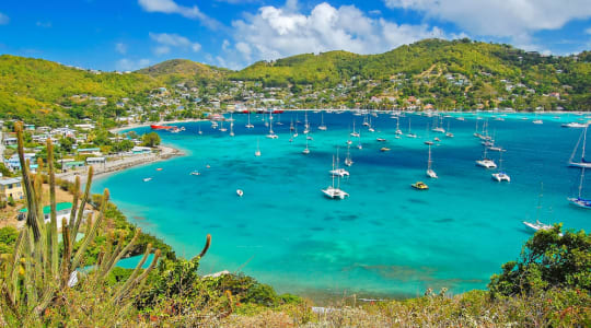 Photo of Bequia island