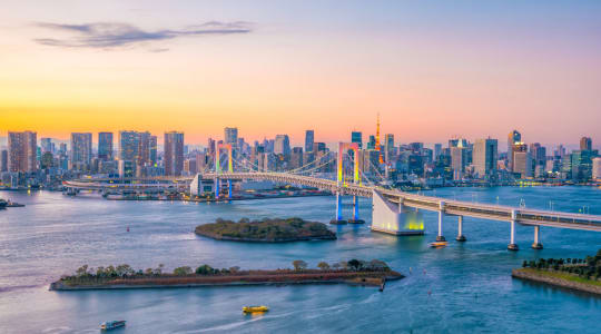 Photo of Rainbow Bridge Tokyo