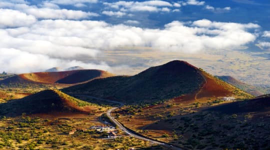 Photo of Mauna Loa volcano