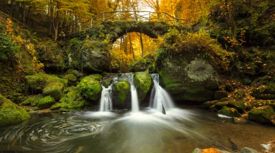 Photo of Mullerthal trail waterfall