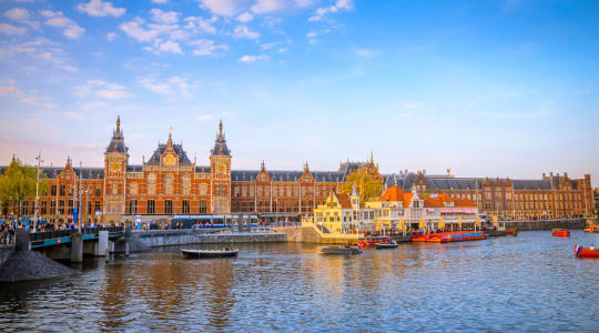 Photo of Central Station Amsterdam