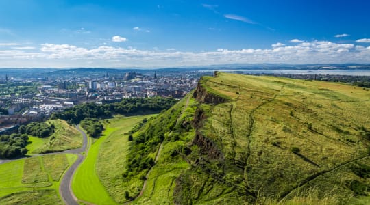 Photo of Arthur's seat