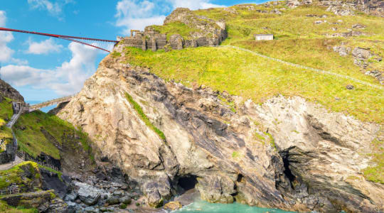 Photo of Tintagel castle