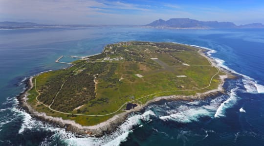 Photo of Robben island