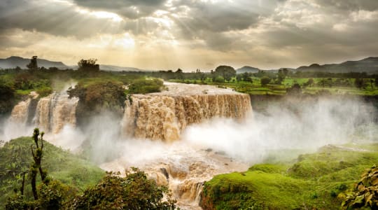 Photo of Blue Nile falls