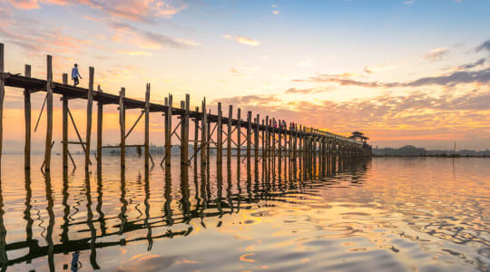 Photo of U Bein bridge