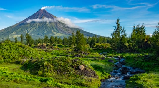 Photo of Mayon volcano