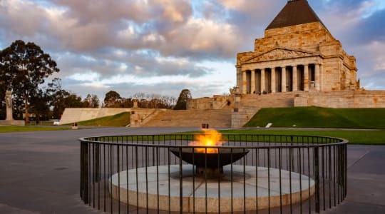 Photo of Shrine of Remembrance