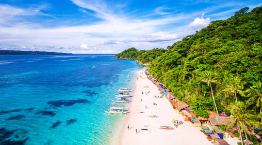 Photo of White beach Boracay