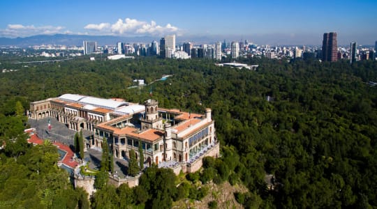 Photo of Chapultepec castle