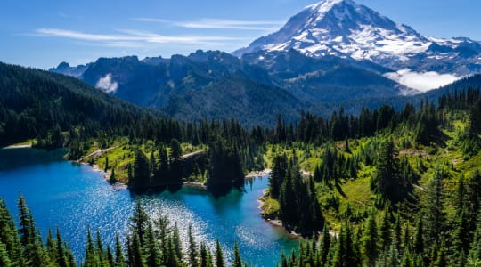 Photo of Mount Rainier