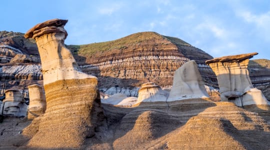 Photo of The Hoodoos of Drumheller Valley