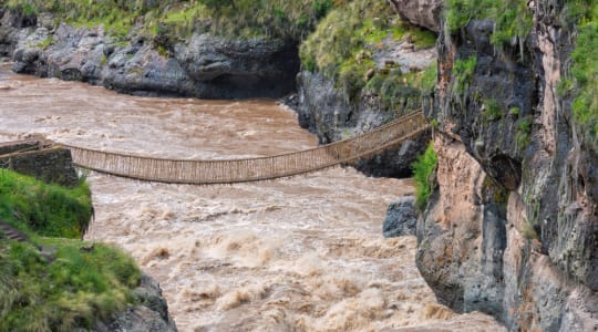 Photo of Q'eswachaka Rope bridge