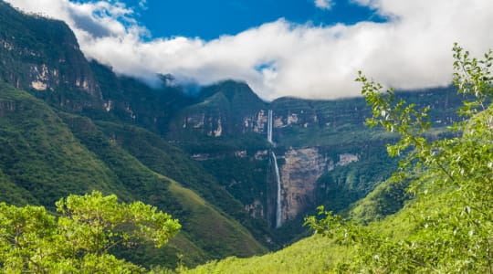 Photo of Gocta waterfall