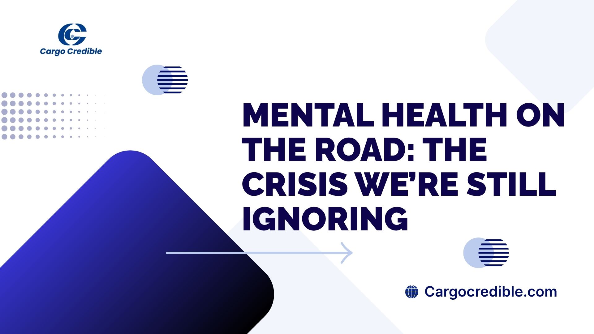 Mental Health on the Road: The Crisis We’re Still Ignoring