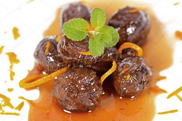 Варенье с цитрусом и орехами