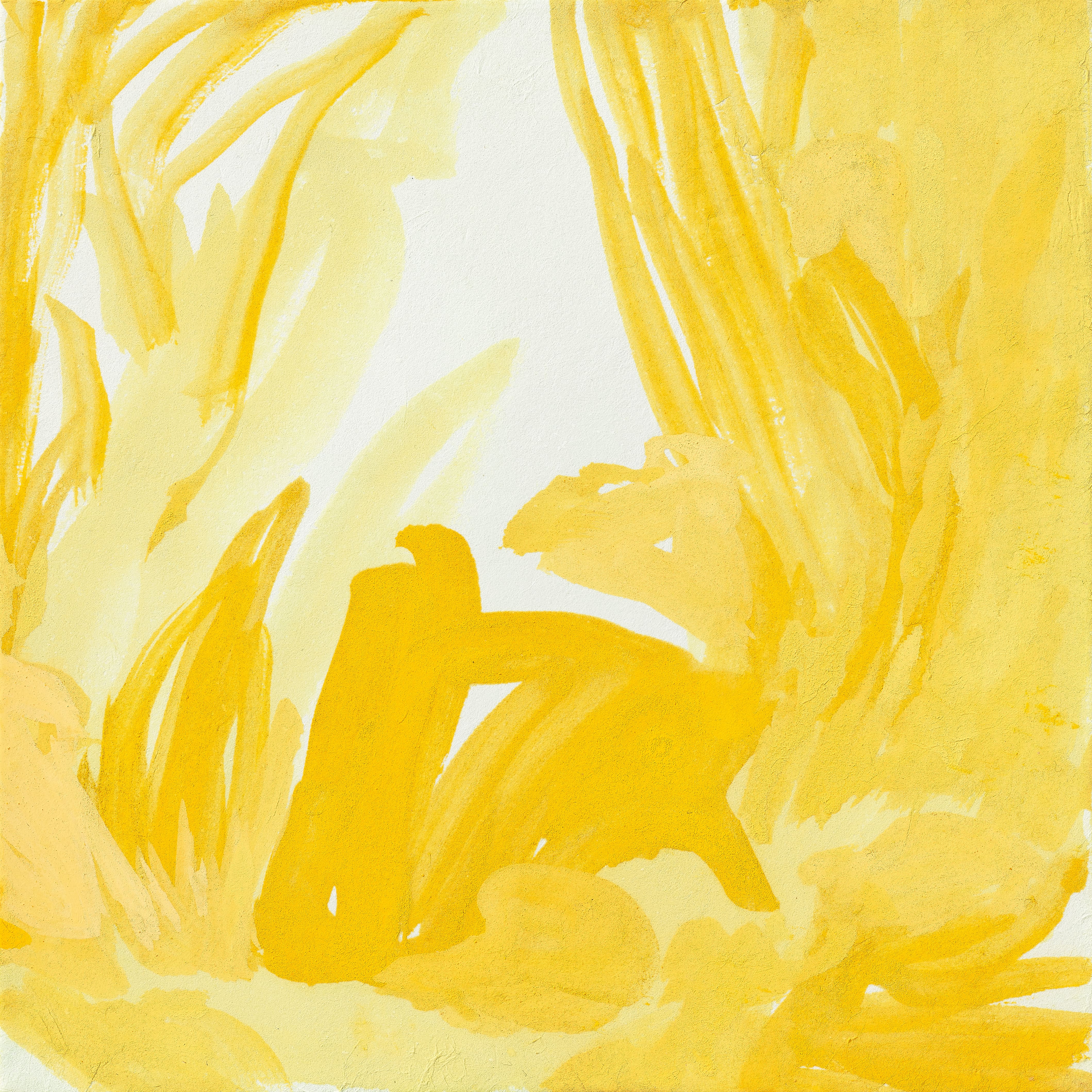 5.Yellow Forest, 20x20cm, pigment on Hanji.jpg