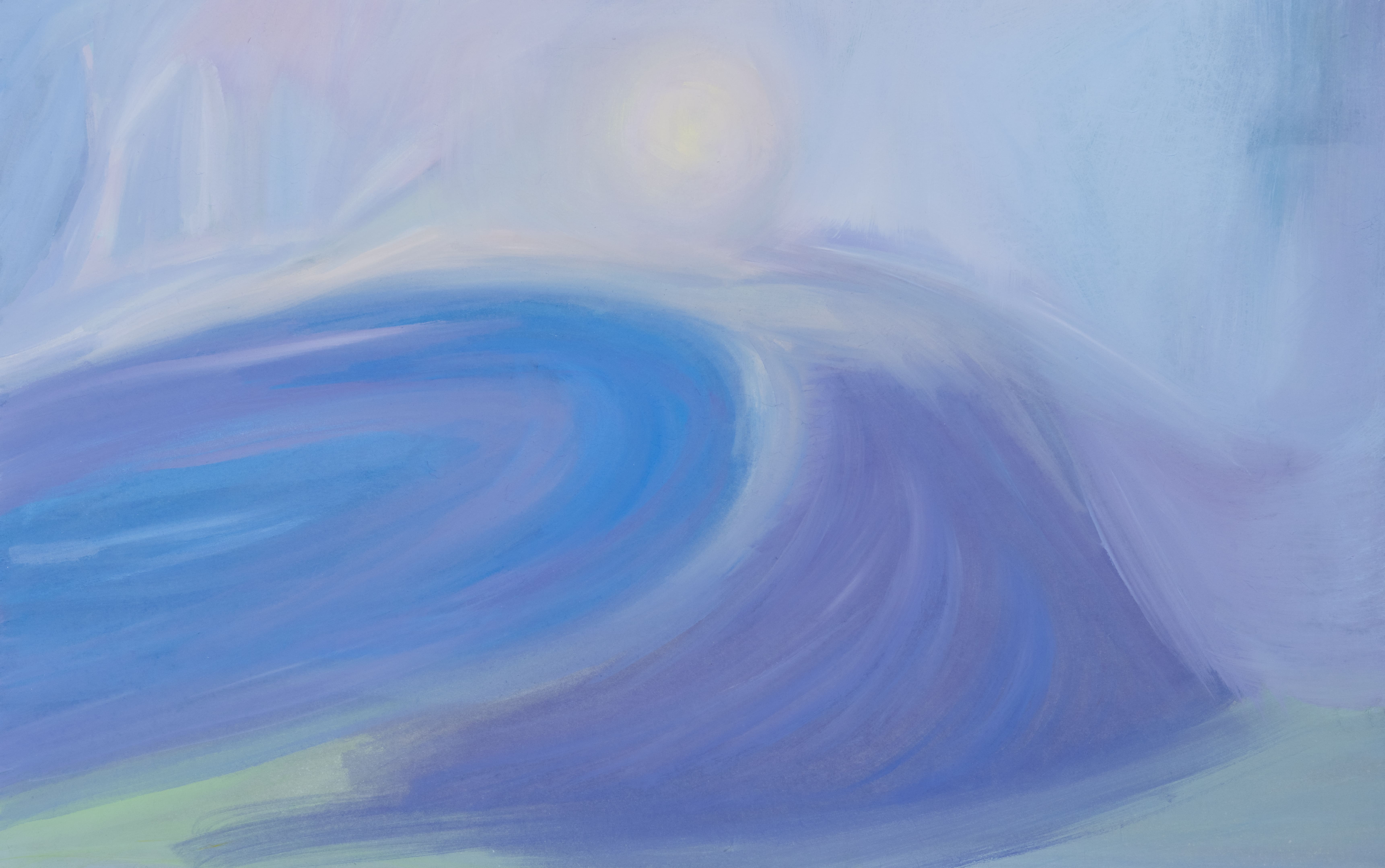 13.Sunset, 34x53cm, pigment on Hanji.jpg