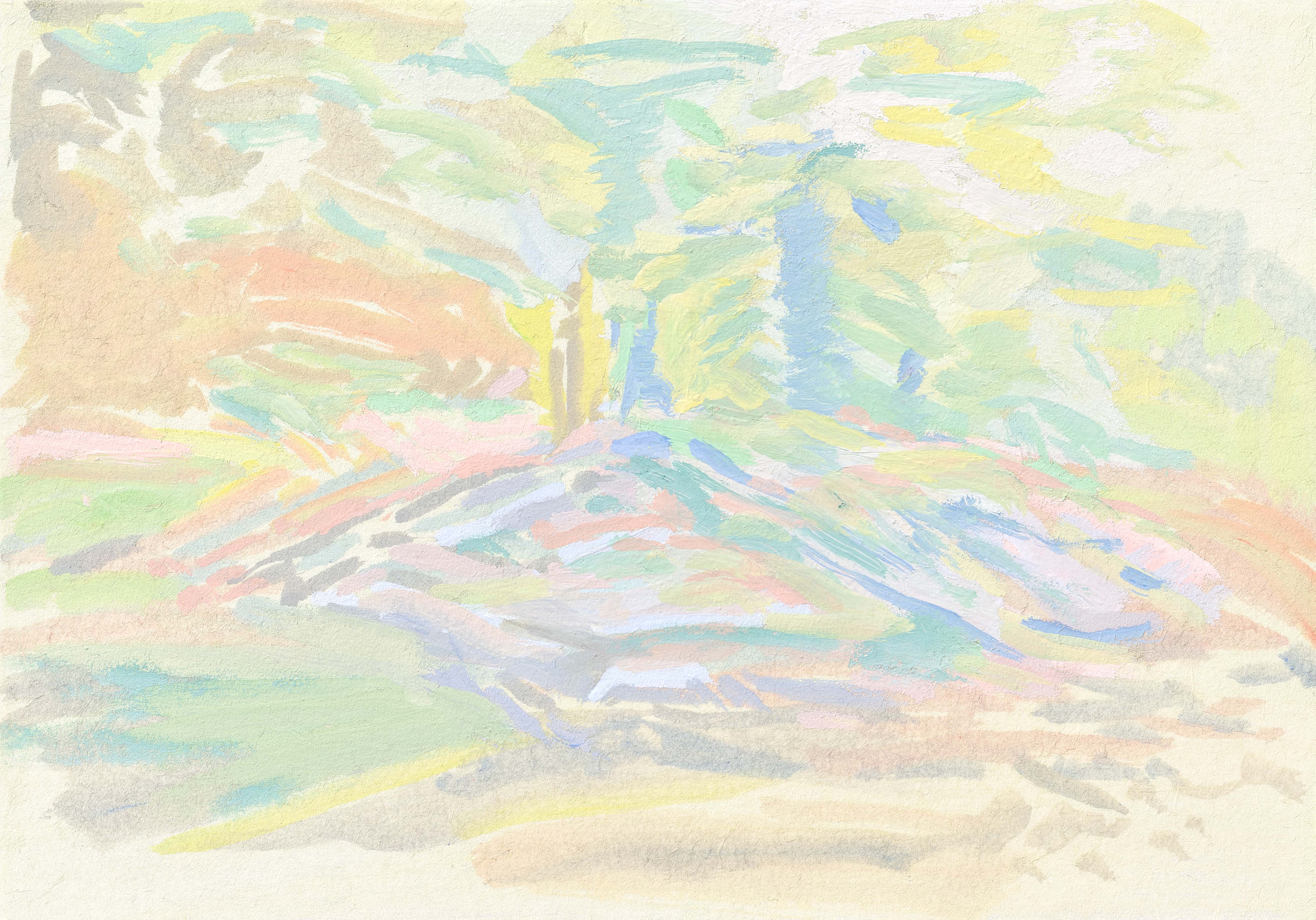2023, ‘선율’, 18x26cm, 장지에 피그먼트