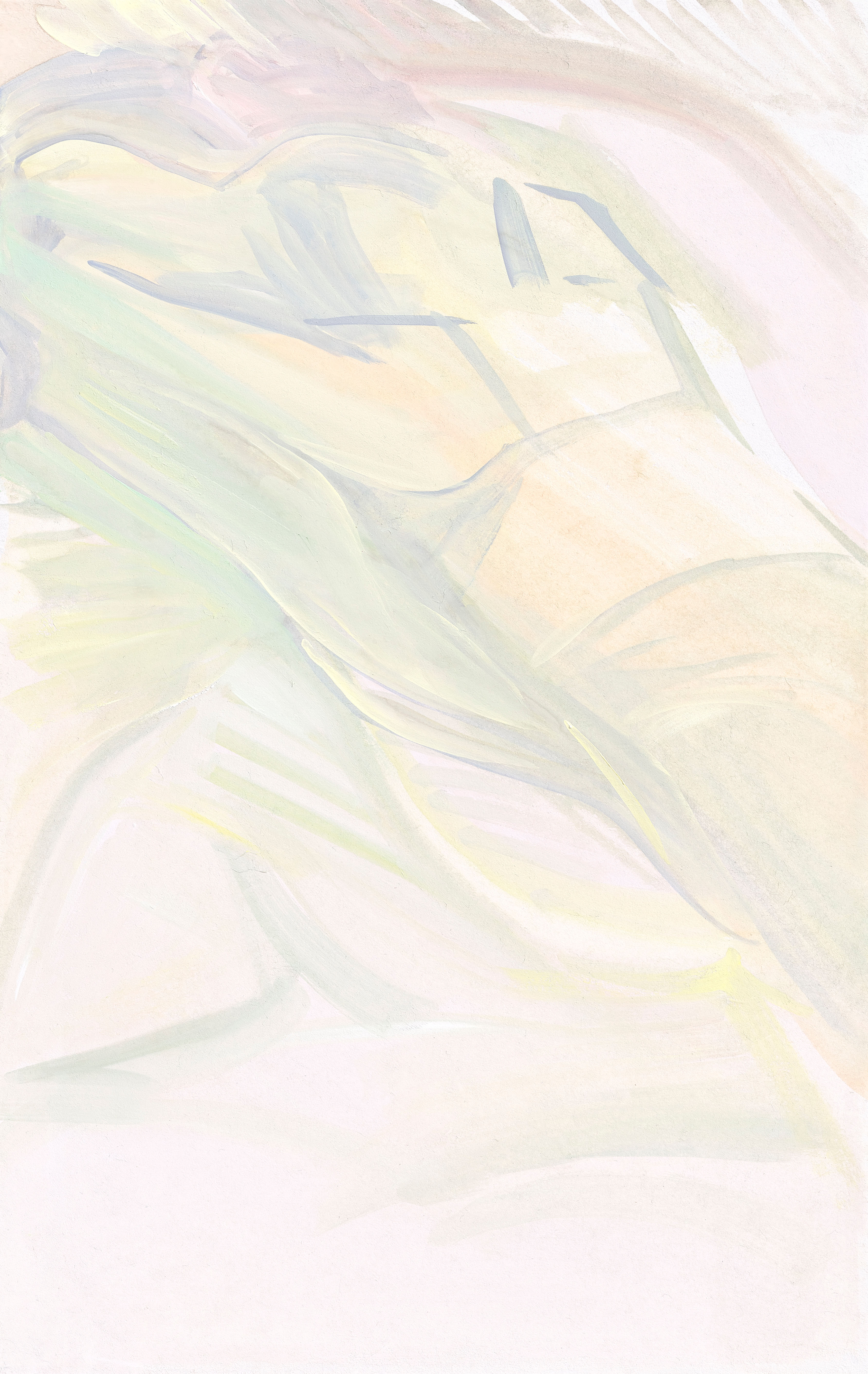2023, ‘나른한 오후’, 34x53cm, 장지에 피그먼트
