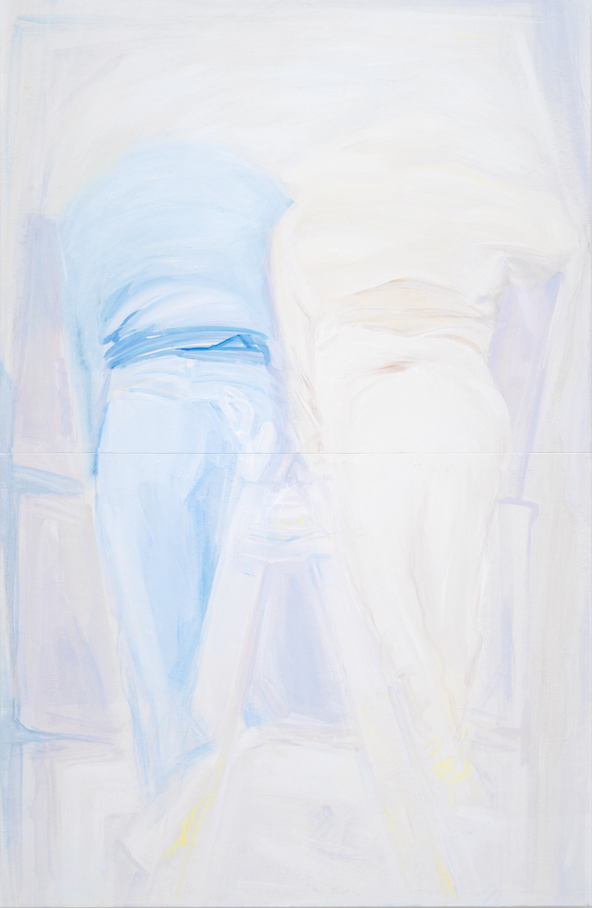 2023, ‘A Co-worker’, 92.3x60cm, pigment on Jangi