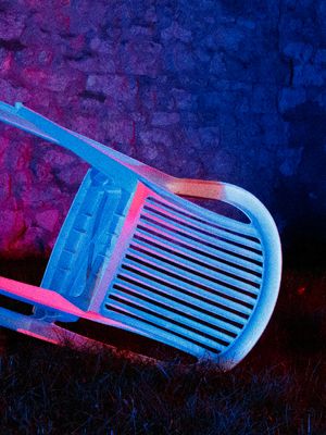 10pm, object,outside, blue,pink,white
