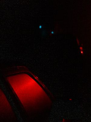 3am, outside,reflexion, black,red