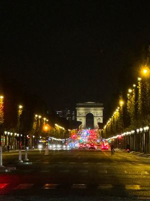 10pm, architecture,outside, yellow,black,red,white