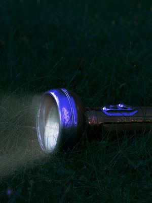 5pm, outside,object, black,purple,white,green