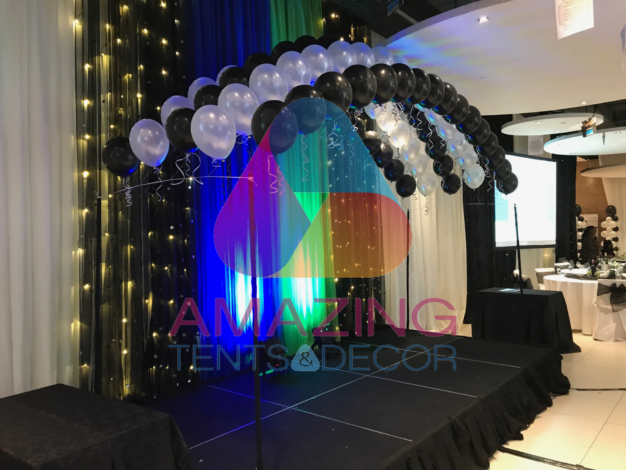 Asymmetric Backdrop Frame