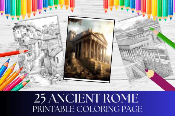 Ancient Rome Coloring Pages Preview