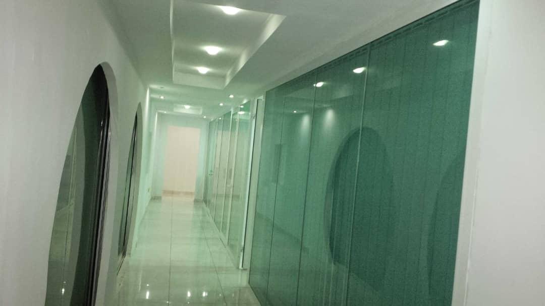 Tinted Architectural Glass Partitioning