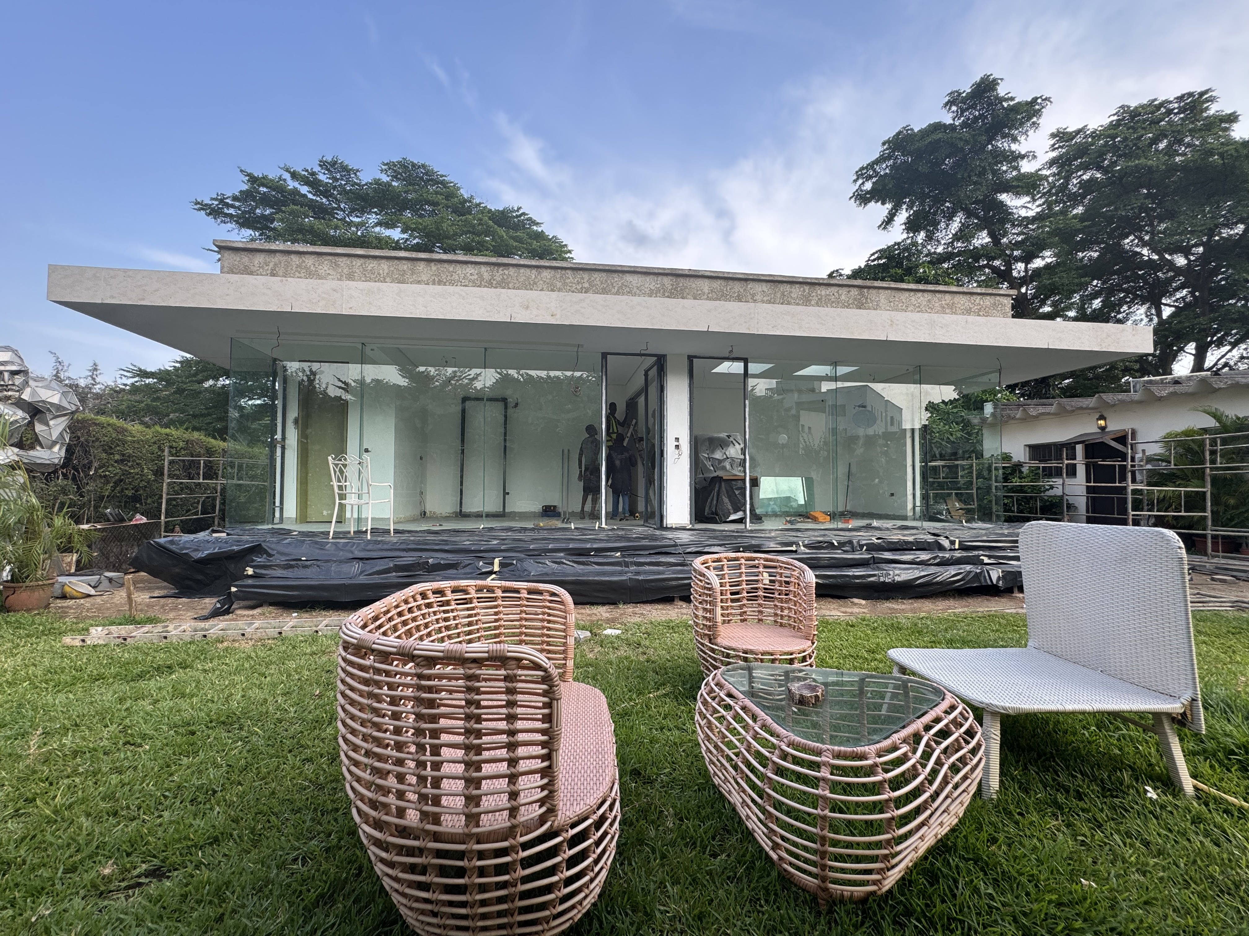 Structural Glass Curtain Wall Pavilion