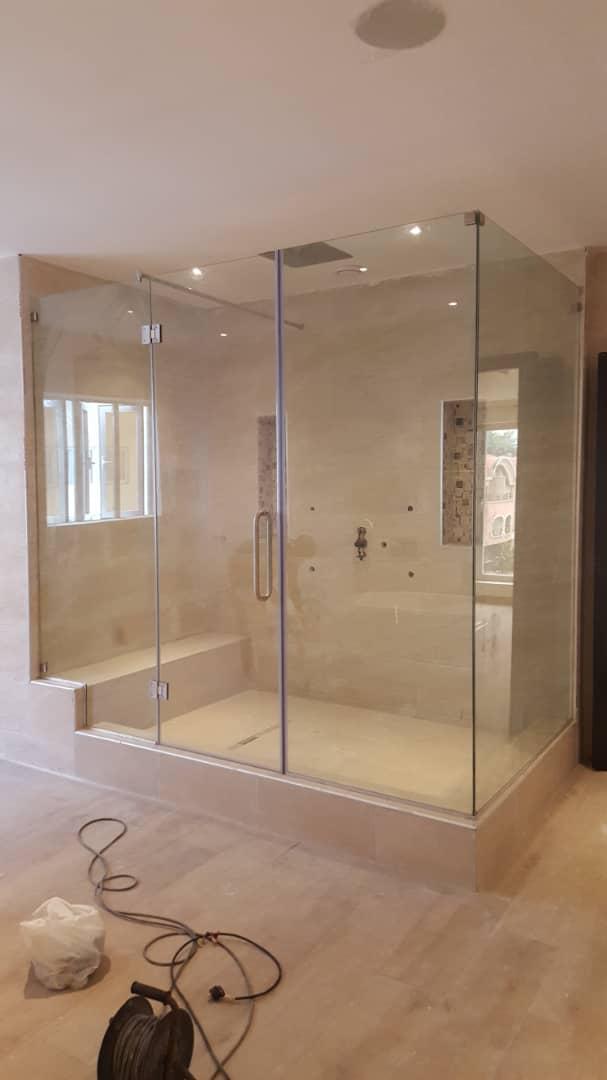 Luxury Frameless Steam Shower Enclosure