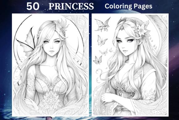 Princess Coloring Pages Preview
