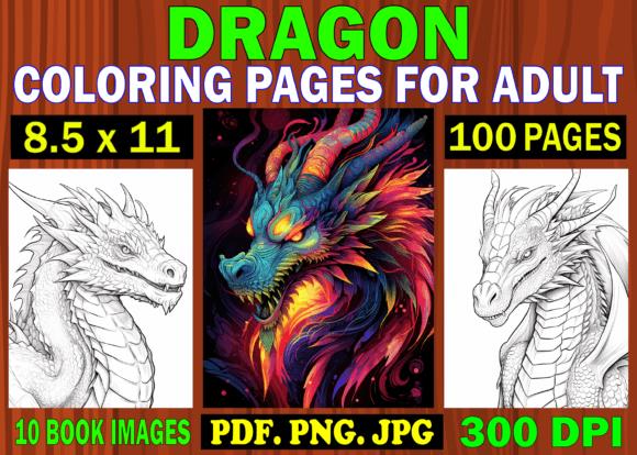 Dragon Coloring Pages for Adults