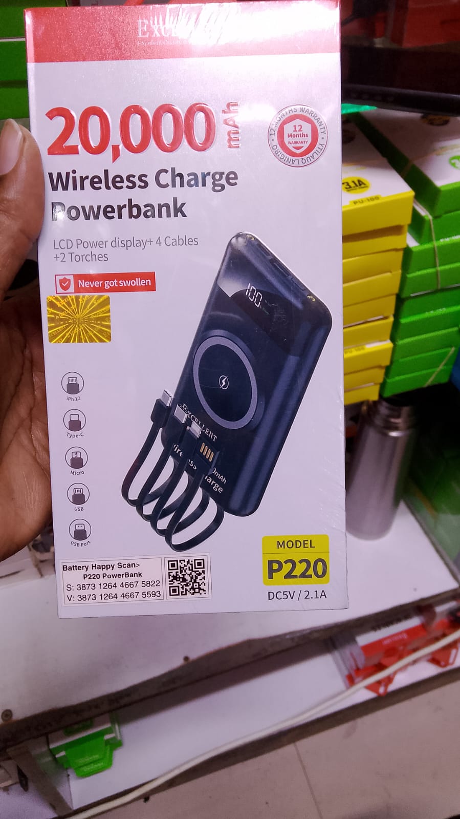 Wireless Charge Powerbank