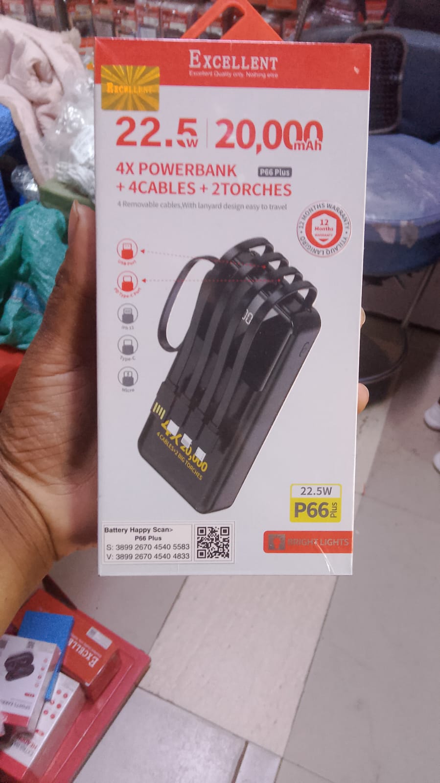 4x Powerbank