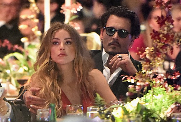 CULVER CITY, CA - JANUARY 09:  Actors Amber Heard and Johnny Depp attend The Art of Elysium 2016 HEAVEN Gala presented by Vivienne Westwood amp; Andreas Kronthaler at 3LABS on January 9, 2016 in Culver City, California.  (Photo by Jason Merritt/Getty Images for Art of Elysium)