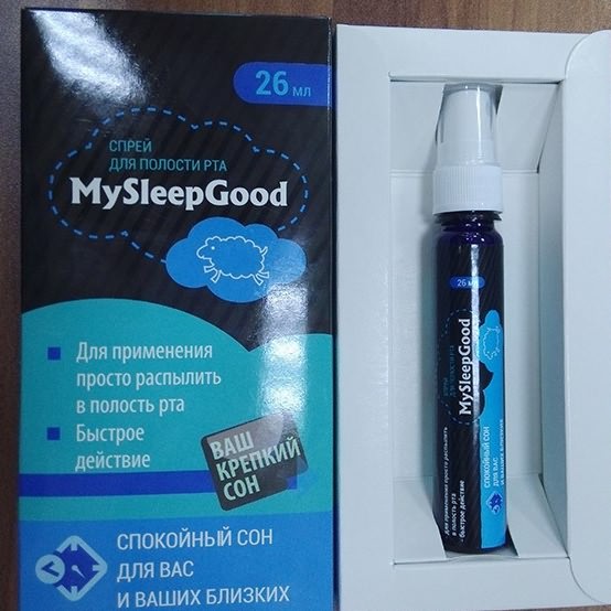 Спрей MySleepGood від хропіння