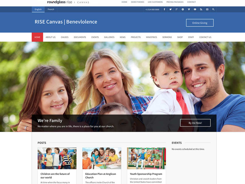 CANVAS Online Presence for A Mission