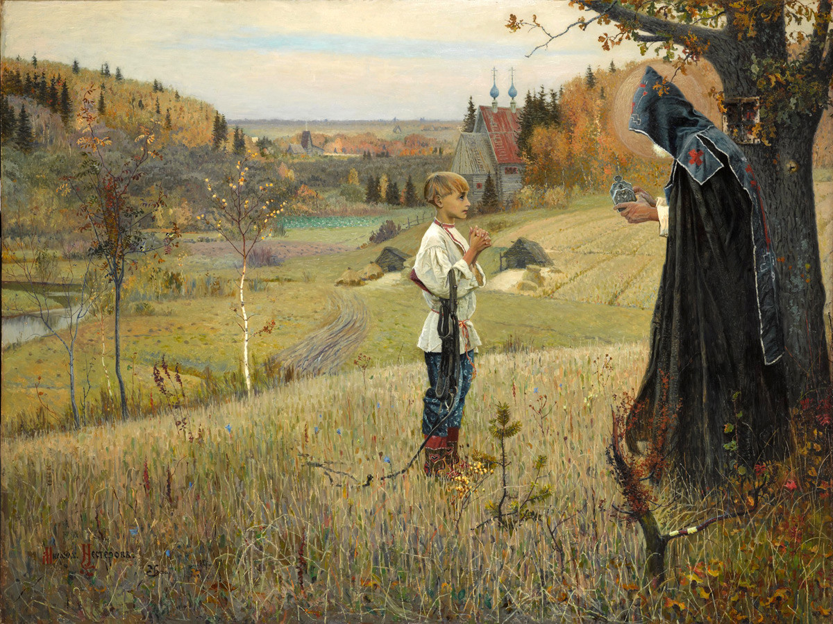 «Видение отроку Варфоломею», 1890