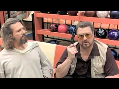 The Big Lebowski - Walter - Over the line (Smokey scene)