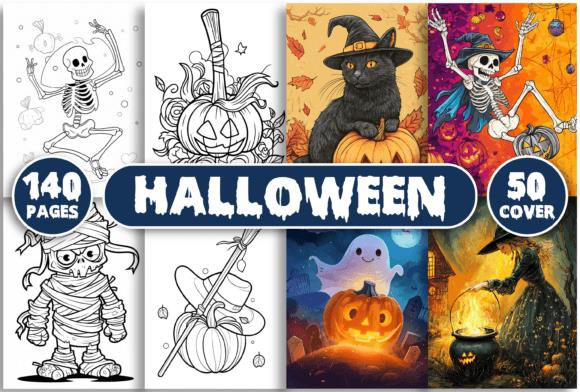 Halloween Coloring Book Cover