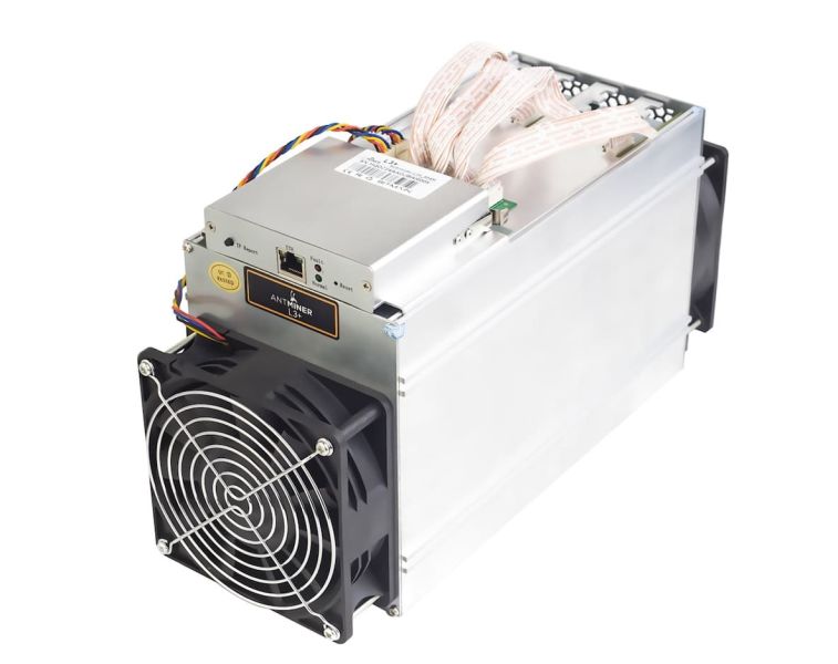 ANTMINER L3++ (マイナー) + 電源 power 1100W