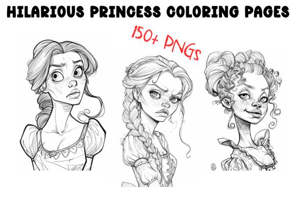 Princess Coloring Pages: For Little Queens
