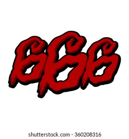 666 Graphic Lettering