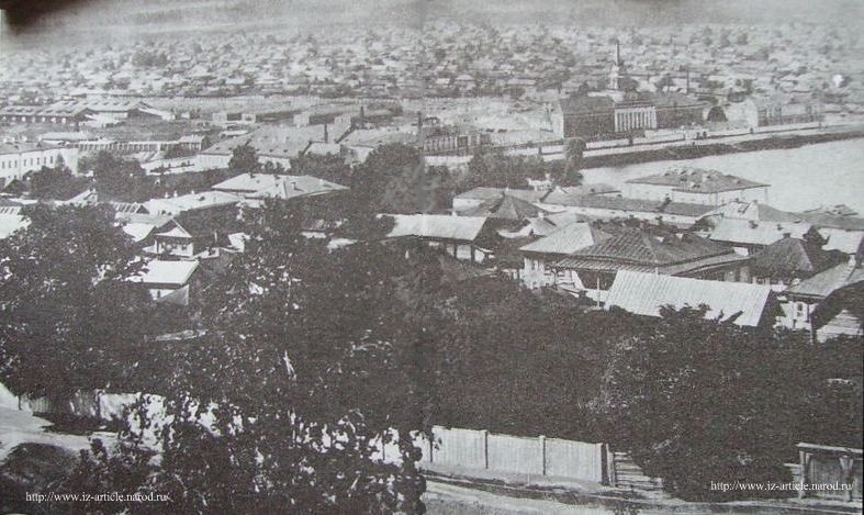 Зарека, Ижевский завод, Панорама Ижевска