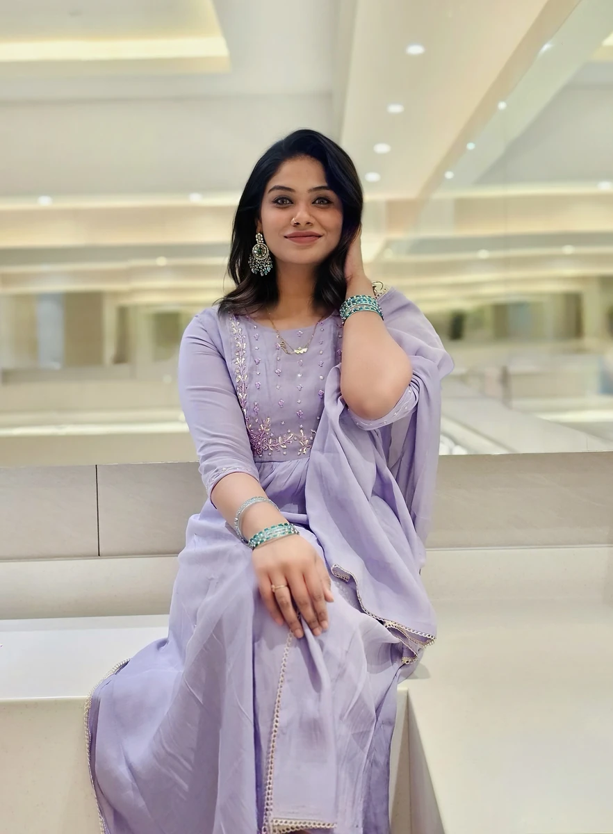 Mulchanderi Salwar Suit_Lavender