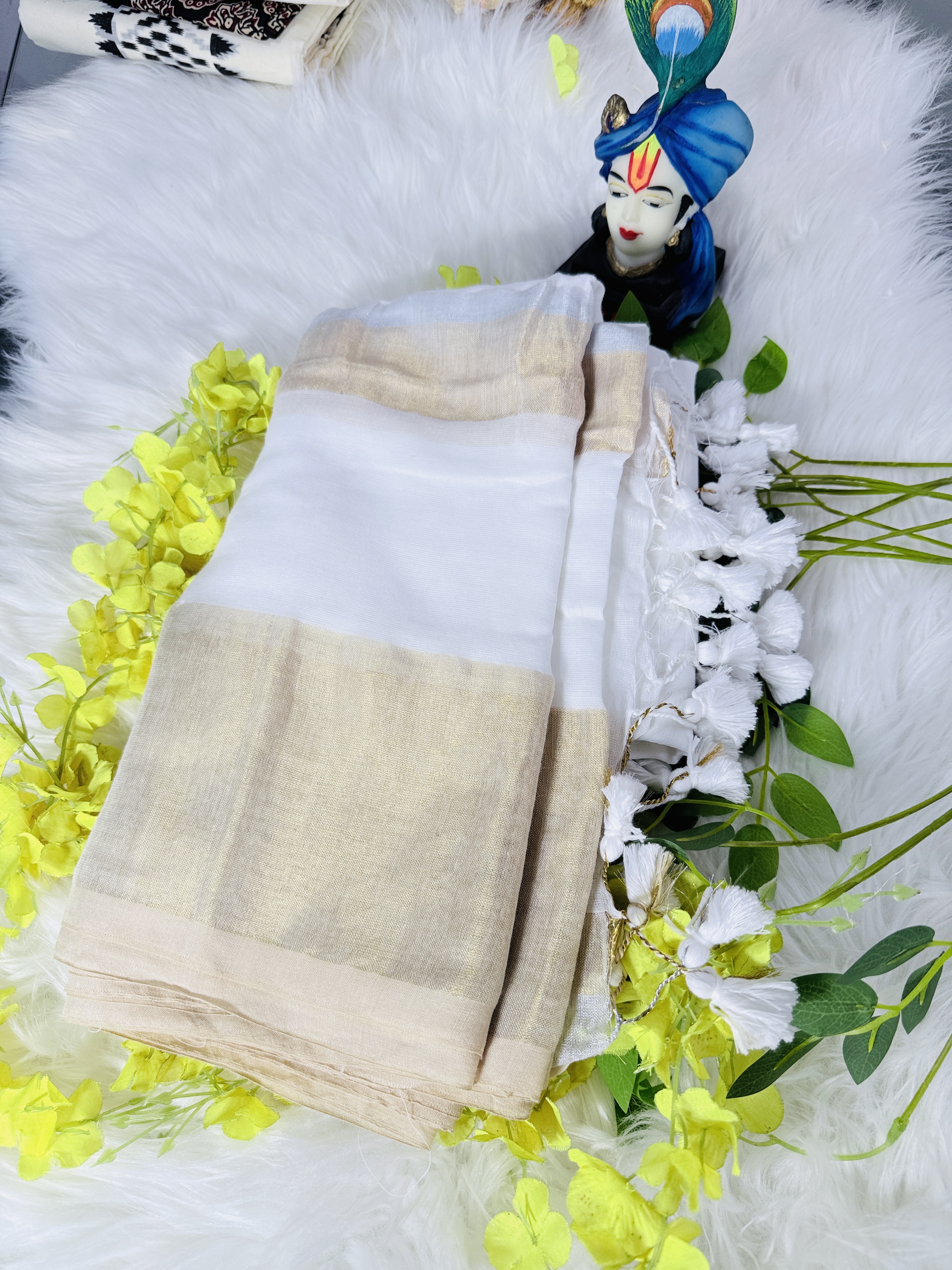 MUL COTTON ANTIQUE ZARI
